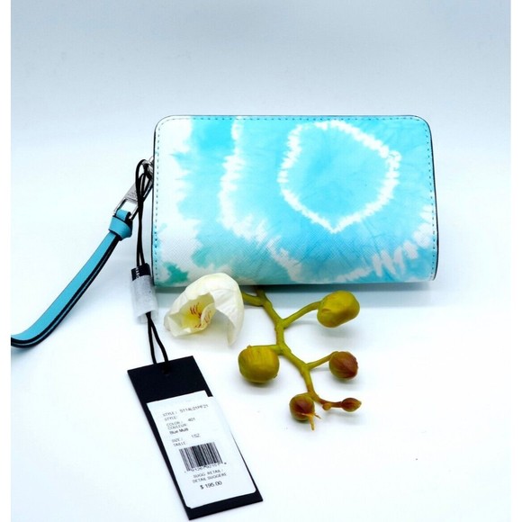 Marc Jacobs THE Snapshot Compact Wallet Blue Multi New GL02304246 - Picture 10 of 16